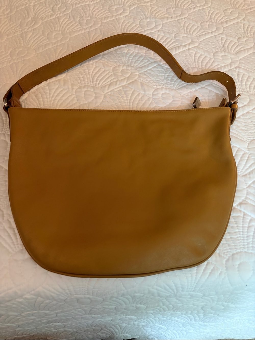 Furla shoulder bag in Mustard Leather color